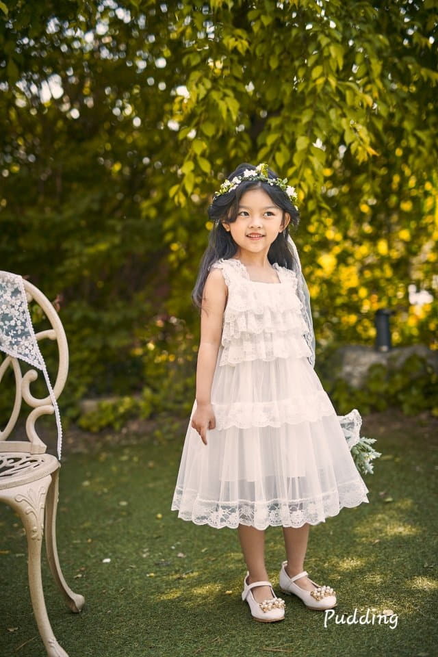 Pudding - Korean Children Fashion - #childofig - Lace One-piece - 12