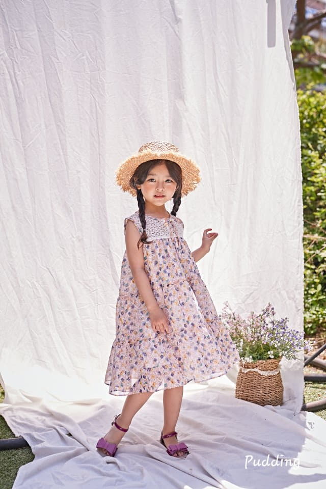 Pudding - Korean Children Fashion - #childofig - Chiffon One-piece - 11