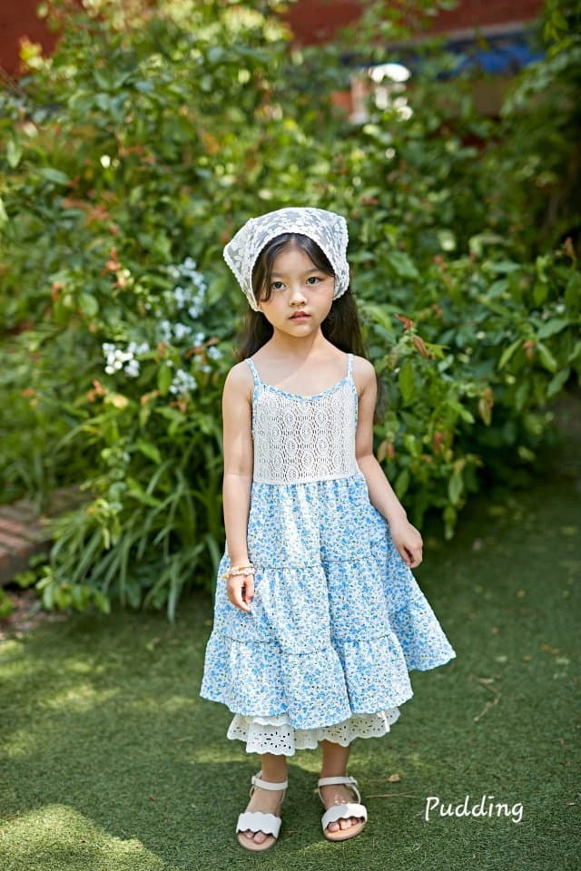 Pudding - Korean Children Fashion - #magicofchildhood - String One-piece - 11