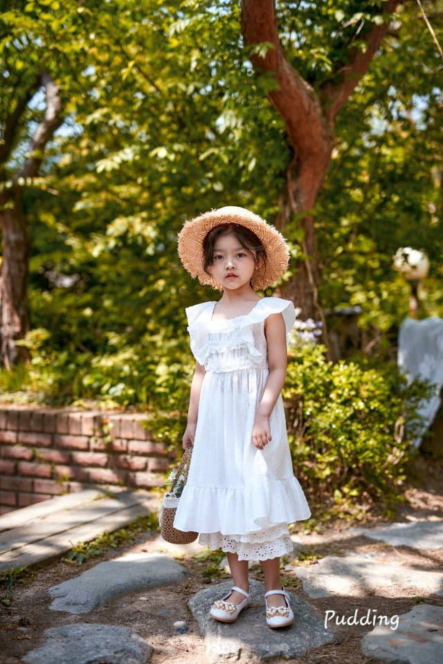 Pudding - Korean Children Fashion - #magicofchildhood - Frill One-piece - 9