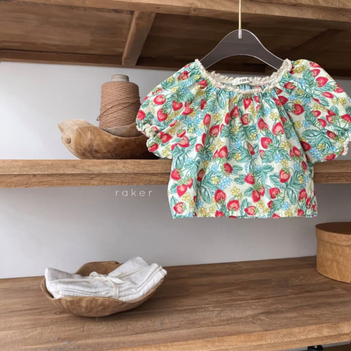 Raker - Korean Children Fashion - #Kfashion4kids - Garden Blouse - 2