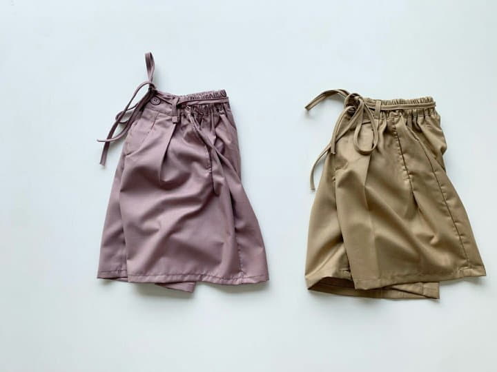 Reve Kid - Korean Children Fashion - #magicofchildhood - Tencel Cropped Pants