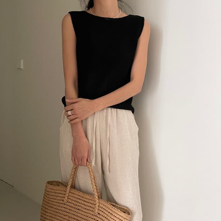 Ripple - Korean Women Fashion - #momslook - Minica Knit Sleeveless - 5