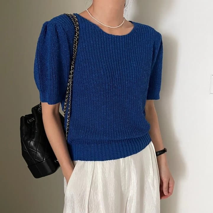 Ripple - Korean Women Fashion - #thelittlethings - Iv Knit Tee - 5