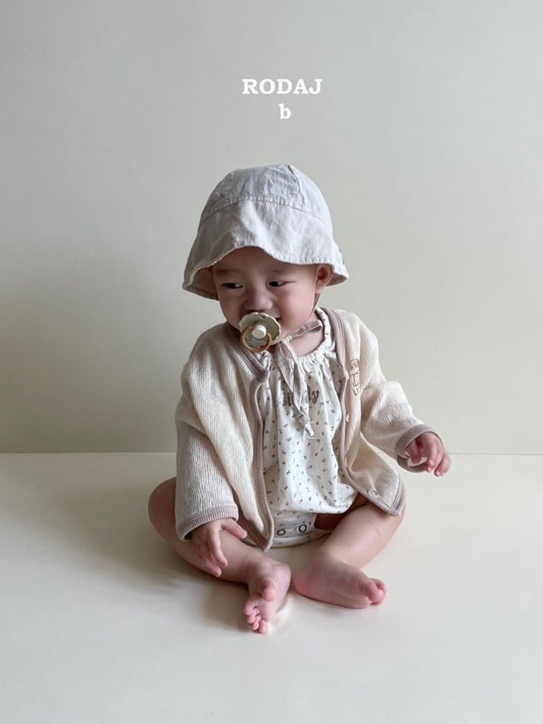 Roda J - Korean Baby Fashion - #babyboutiqueclothing - Bebe Ribbon Bodysuit - 10