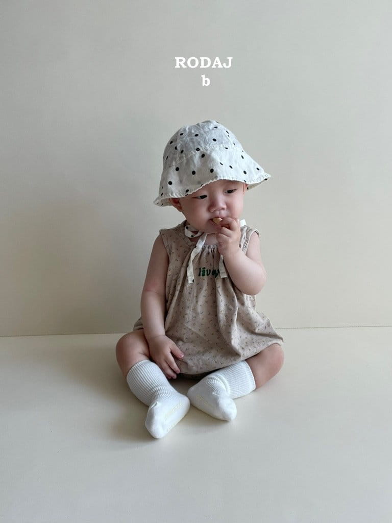 Roda J - Korean Baby Fashion - #babyootd - Bebe Ribbon Bodysuit - 2