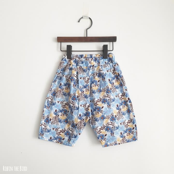 Saerobin - Korean Children Fashion - #childrensboutique - Tropical Baggy Pants - 2