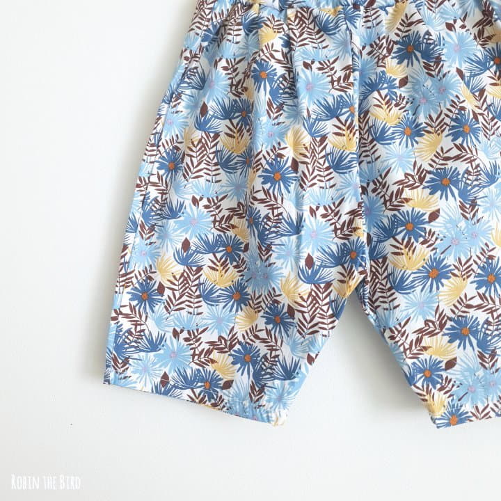 Saerobin - Korean Children Fashion - #fashionkids - Tropical Baggy Pants - 5