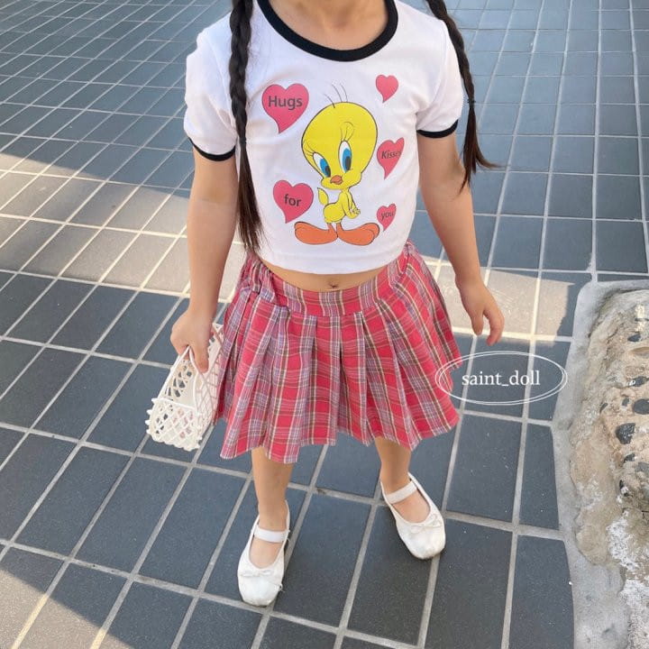 Saint Doll - Korean Children Fashion - #prettylittlegirls - Twid Tee - 8