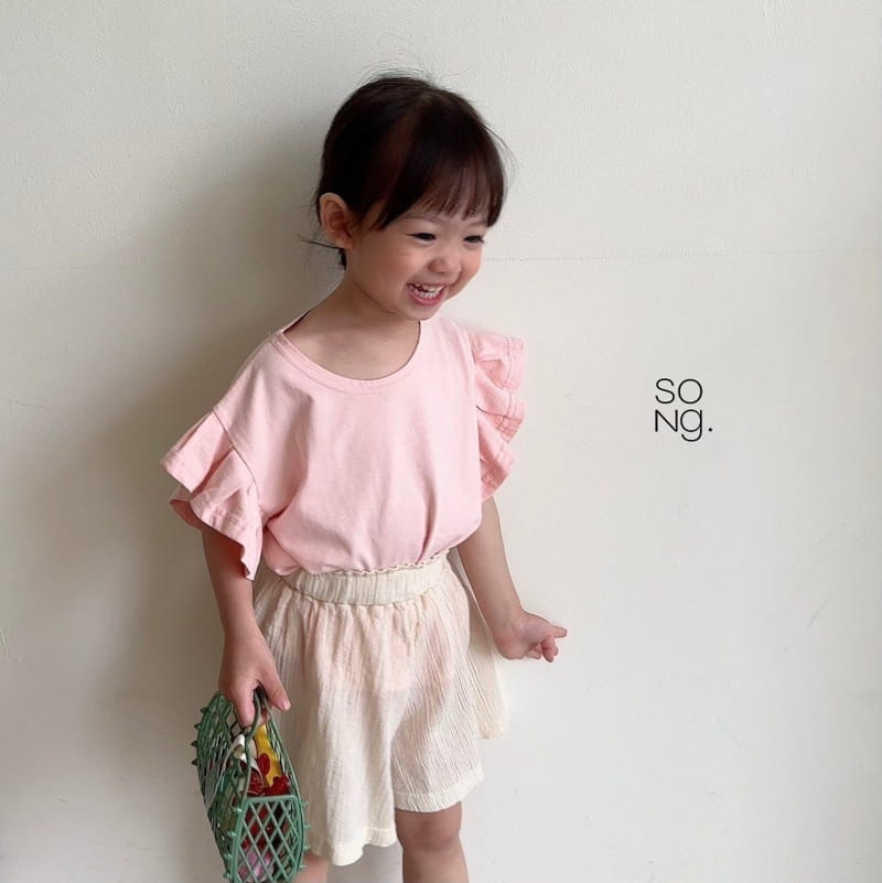 Song - Korean Children Fashion - #childofig - Sleeveless Wrinkle Tee - 9