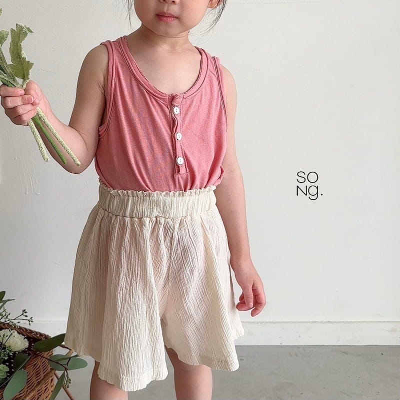 Song - Korean Children Fashion - #childrensboutique - Button Sleeveless - 12