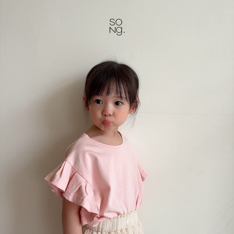 Song - Korean Children Fashion - #designkidswear - Sleeveless Wrinkle Tee - 12