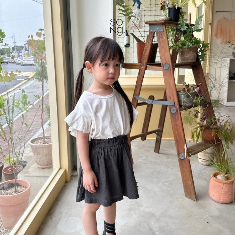 Song - Korean Children Fashion - #prettylittlegirls - Sleeveless Wrinkle Tee - 8