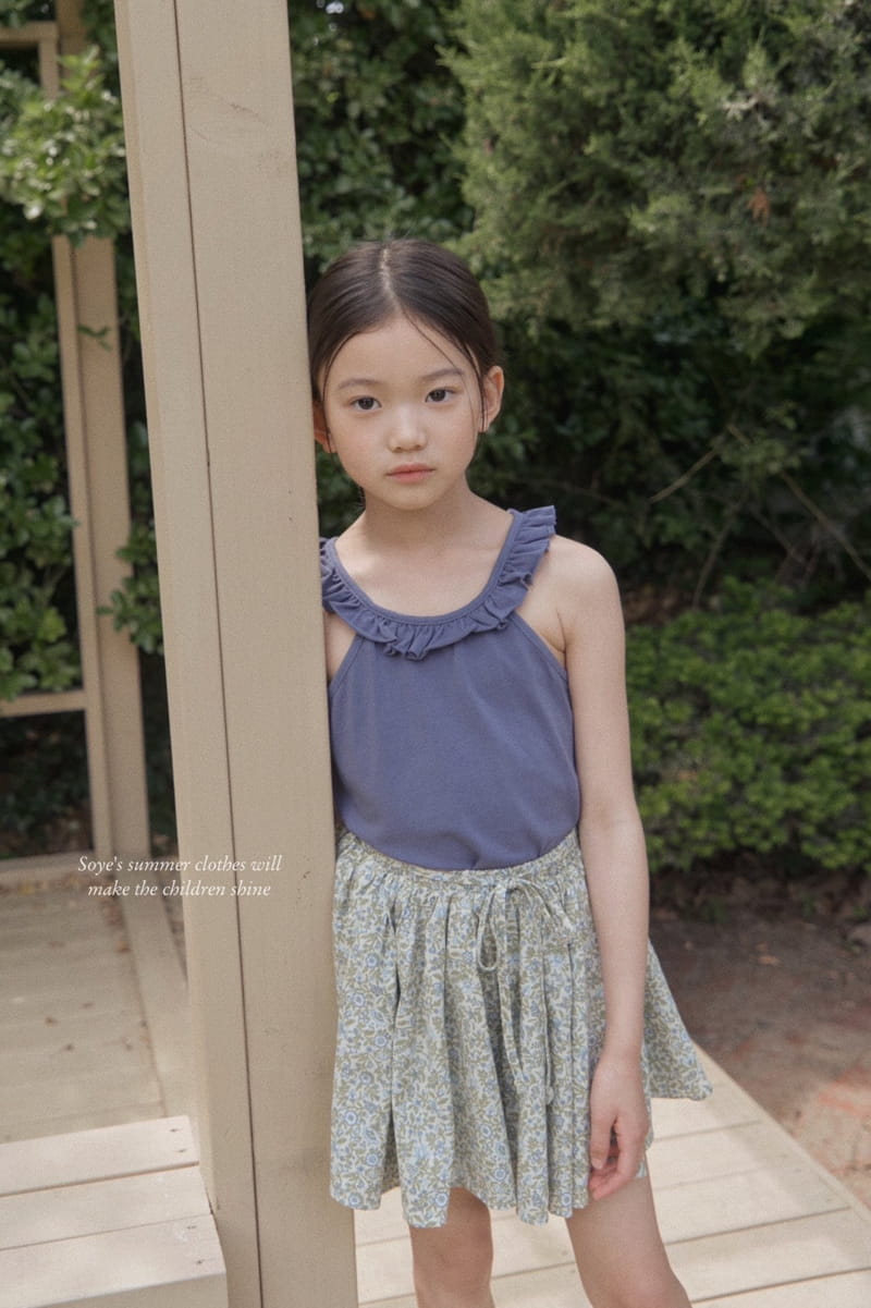 Soye - Korean Children Fashion - #Kfashion4kids - Fran Frill Sleeveless - 12