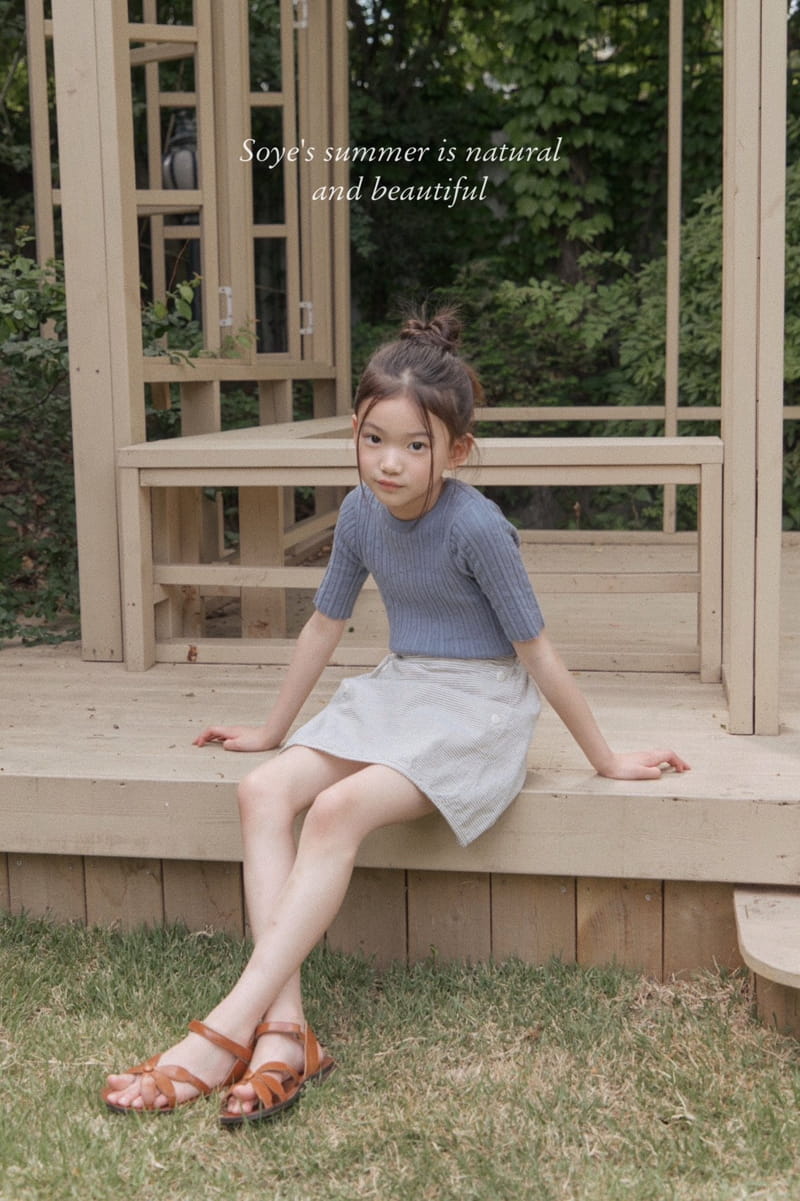 Soye - Korean Children Fashion - #Kfashion4kids - Dazle Knit Tee - 9