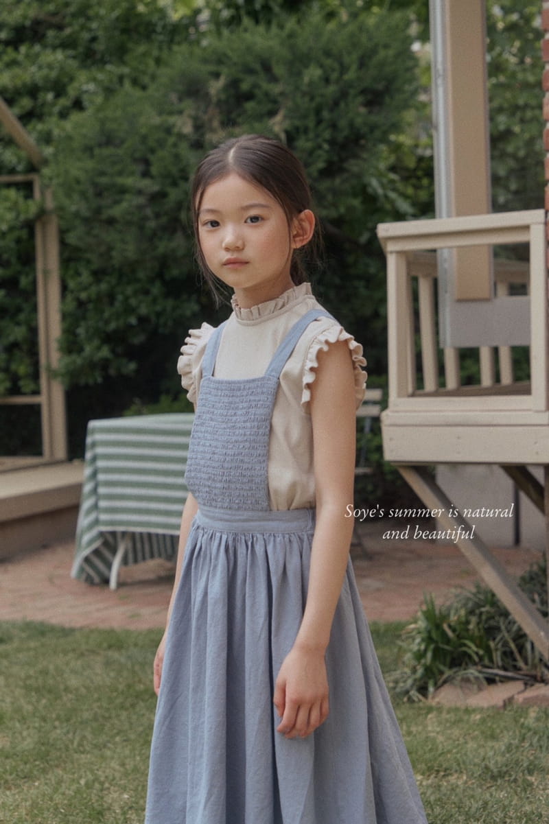 Soye - Korean Children Fashion - #designkidswear - Lip Frill Tee