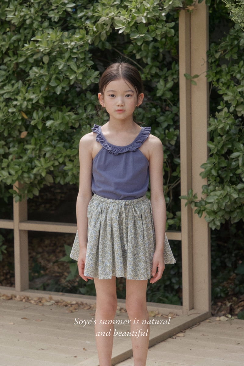 Soye - Korean Children Fashion - #kidsshorts - Fran Frill Sleeveless - 9