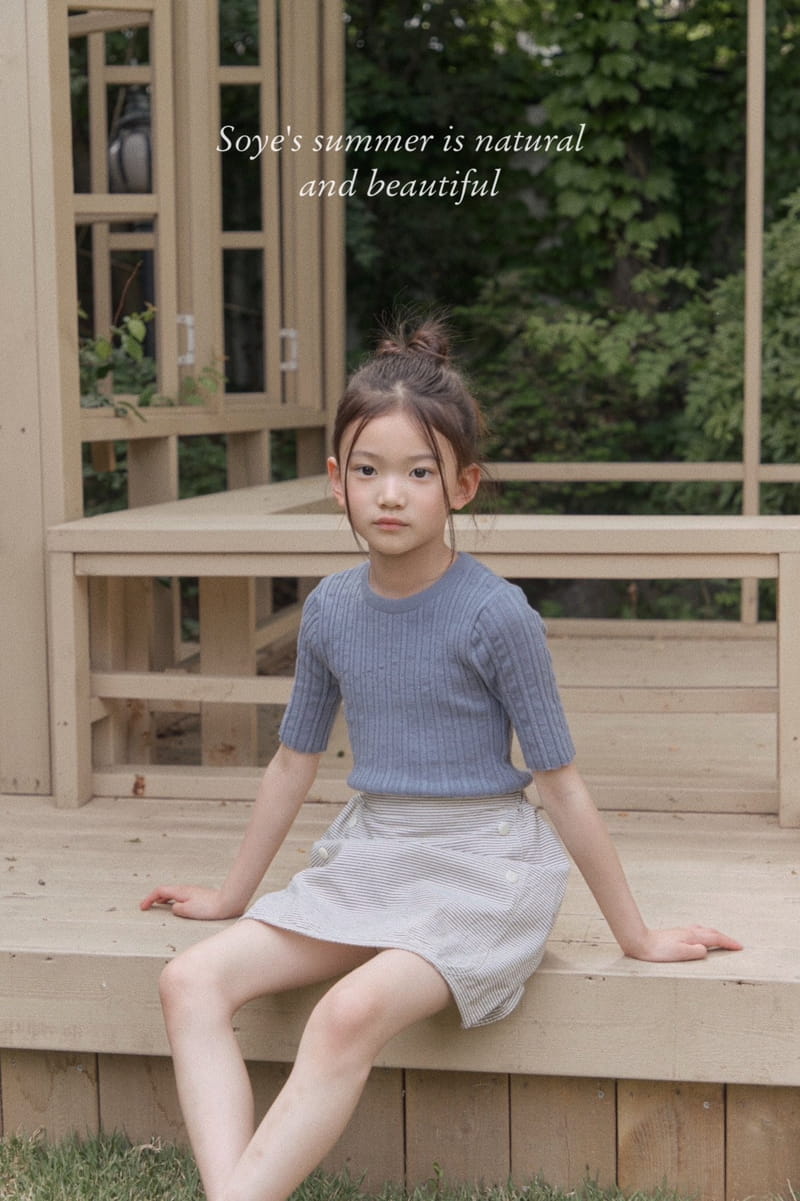 Soye - Korean Children Fashion - #kidsshorts - Button Skirt - 11