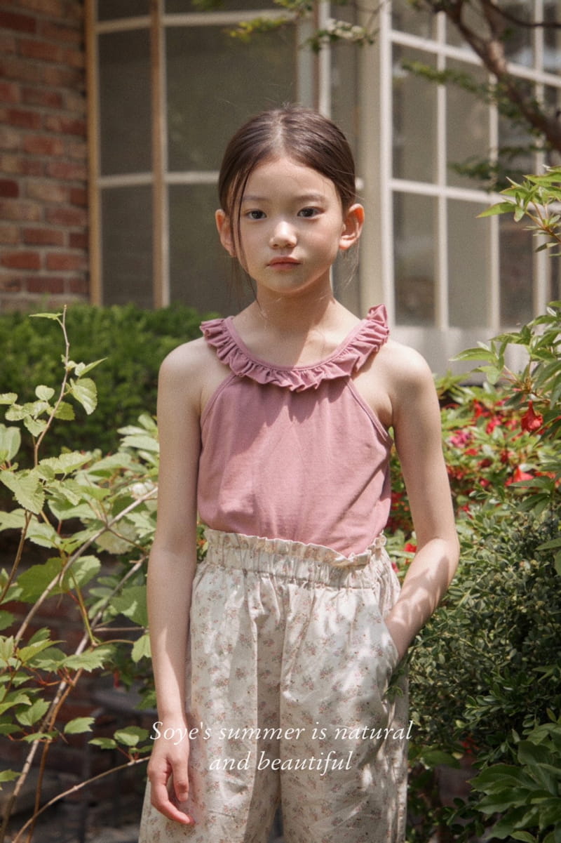 Soye - Korean Children Fashion - #todddlerfashion - Fran Frill Sleeveless