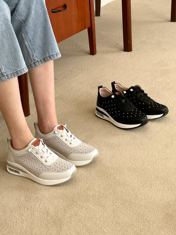 Ssangpa - Korean Women Fashion - #momslook - zz 6000 Sneakers - 2