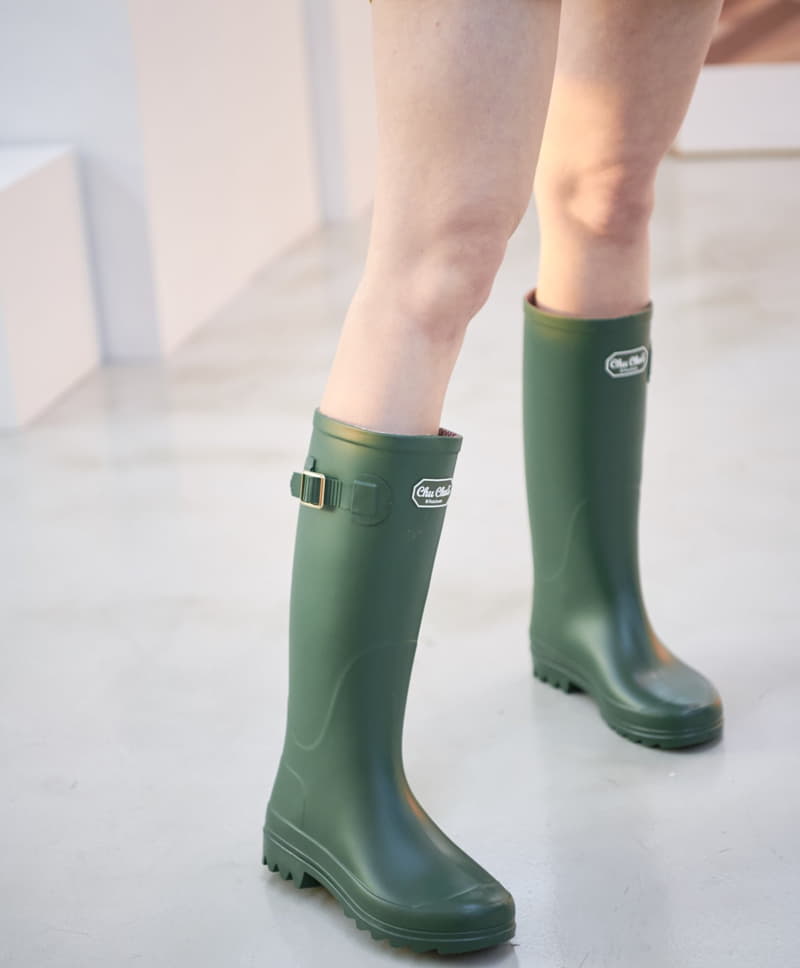 Ssangpa - Korean Women Fashion - #momslook - Rainboots Long Boots - 4