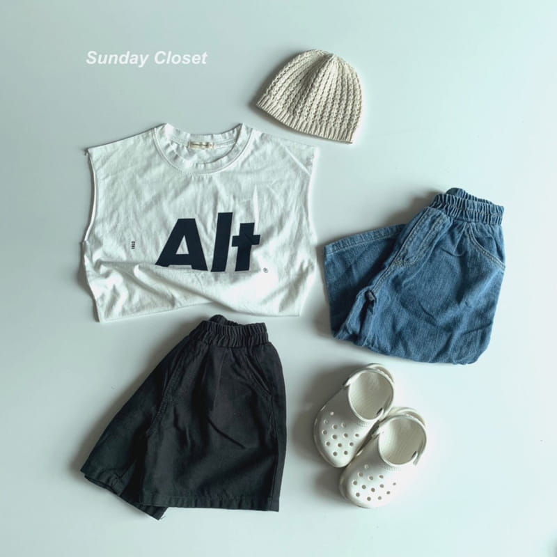 Sunday Closet - Korean Children Fashion - #designkidswear - Alt Sleeveless - 9