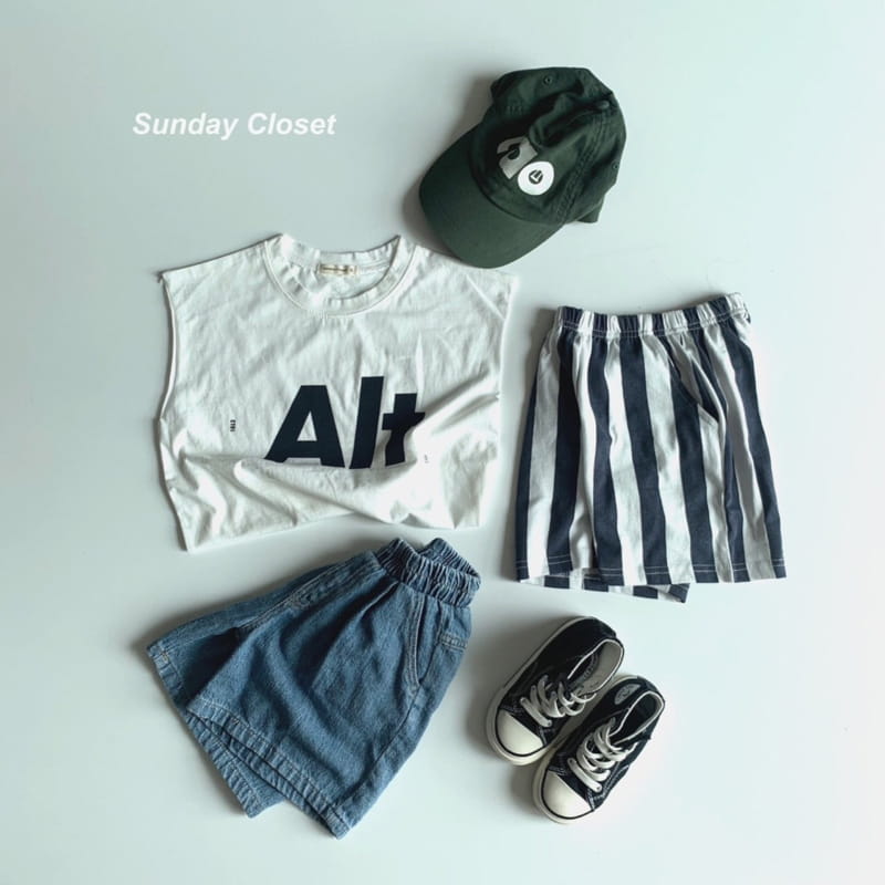 Sunday Closet - Korean Children Fashion - #fashionkids - Alt Sleeveless - 11