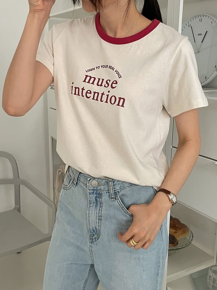 Tahiti - Korean Women Fashion - #vintageinspired - Muse Color Tee - 4