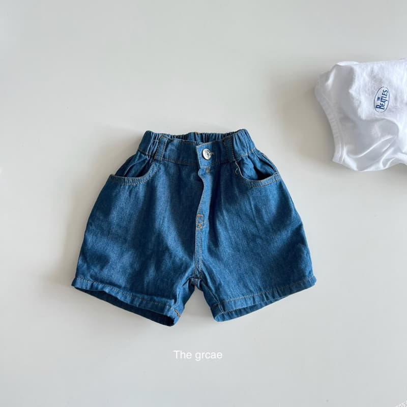 The Grace - Korean Children Fashion - #minifashionista - Denim And Deim Shorts