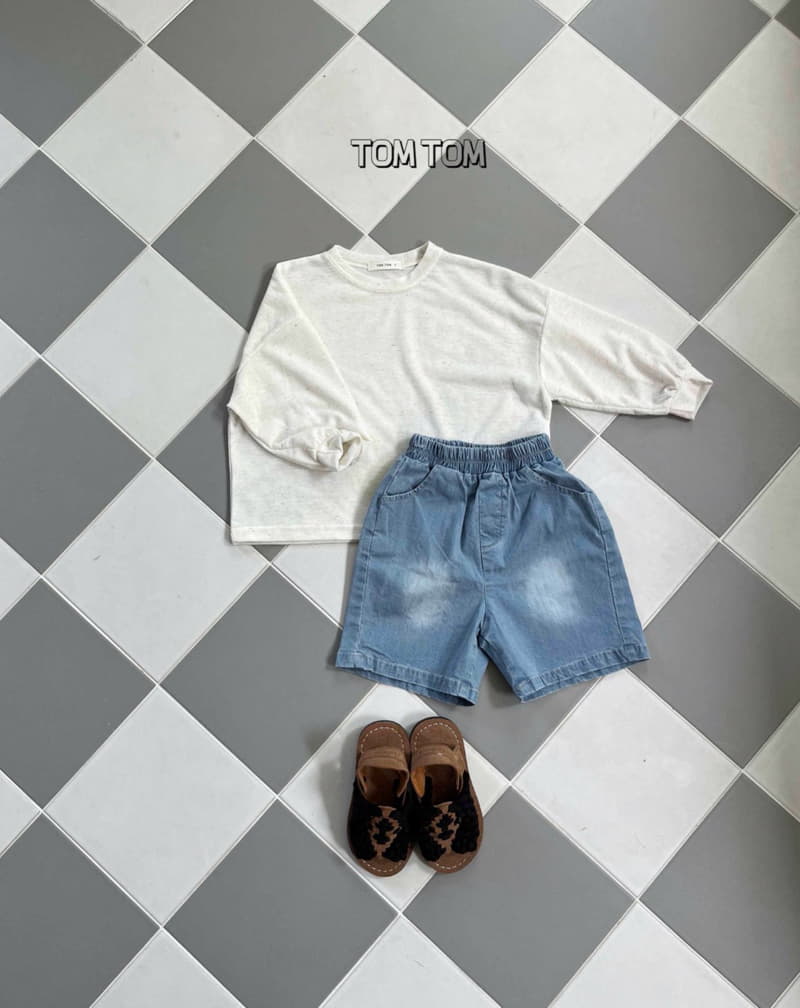 Tom Tom - Korean Children Fashion - #childofig - Linen Classic Tee