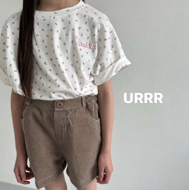 Urrr - Korean Children Fashion - #discoveringself - Flower Tee - 2