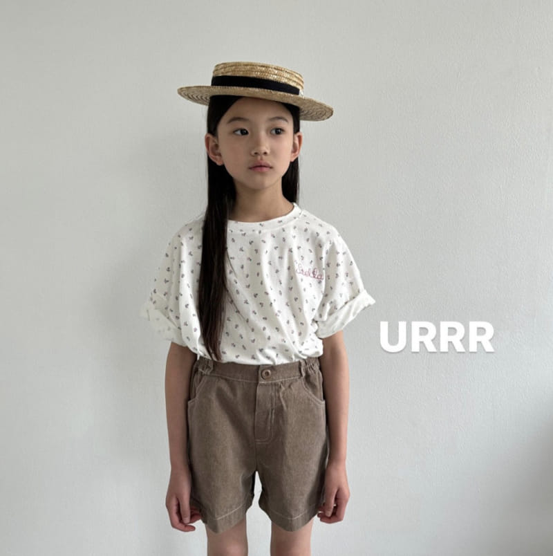 Urrr - Korean Children Fashion - #fashionkids - Flower Tee - 3