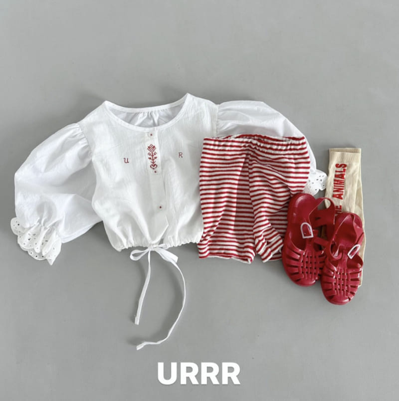 Urrr - Korean Children Fashion - #kidsshorts - Again Blouse - 11