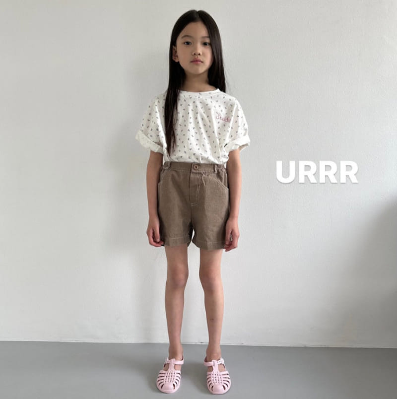 Urrr - Korean Children Fashion - #fashionkids - Flower Tee - 4