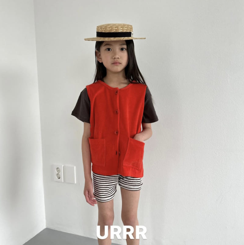 Urrr - Korean Children Fashion - #kidsshorts - Miel Open Sleeveless - 2