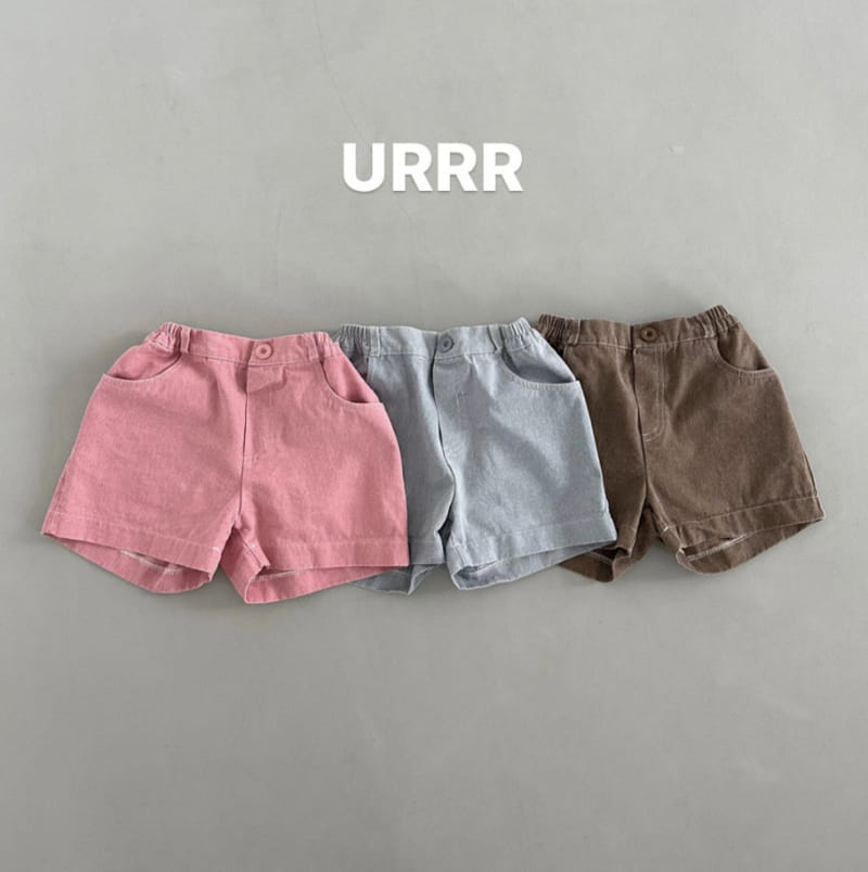 Urrr - Korean Children Fashion - #kidsshorts - Pigment Pants