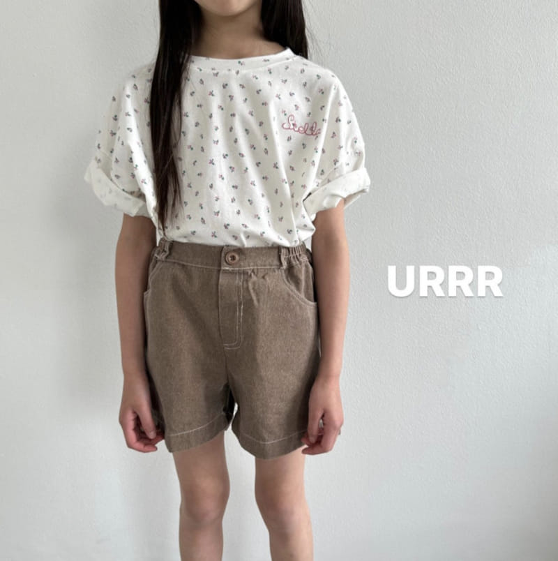 Urrr - Korean Children Fashion - #kidzfashiontrend - Flower Tee - 6