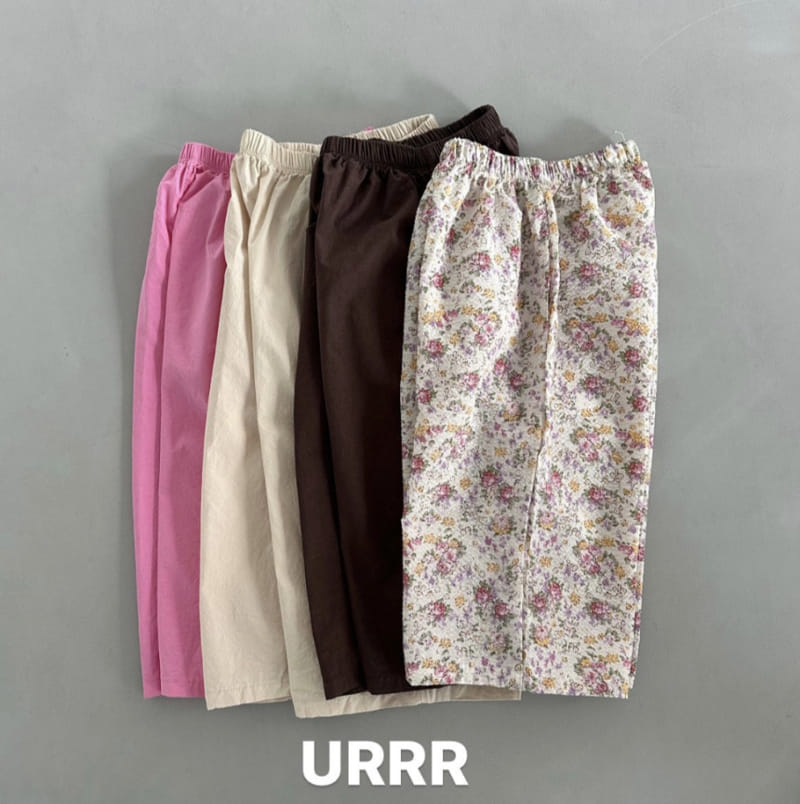 Urrr - Korean Children Fashion - #magicofchildhood - Lounge Flower Pants with Mom - 2