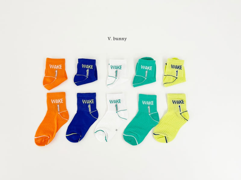 V Bunny - Korean Children Fashion - #Kfashion4kids - Wake Socks Set - 10