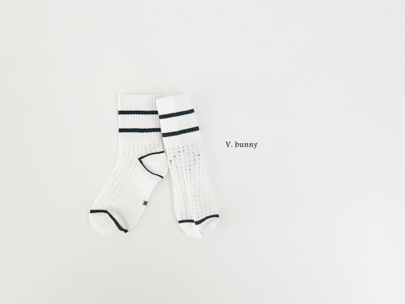 V Bunny - Korean Children Fashion - #childofig - Master Socks Set - 5