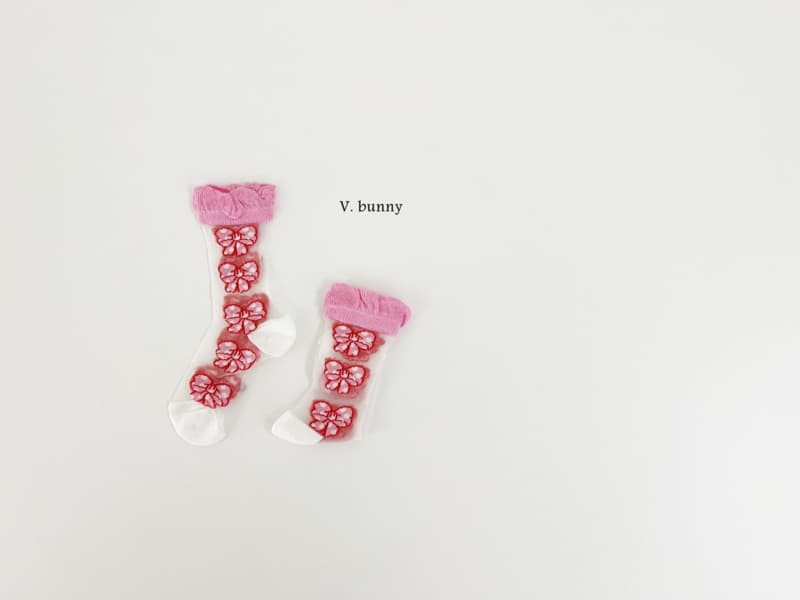 V Bunny - Korean Children Fashion - #childofig - Aritti Socks Set - 5