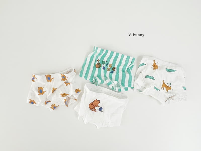 V Bunny - Korean Children Fashion - #childofig - Minino Underwear Set Boy - 12