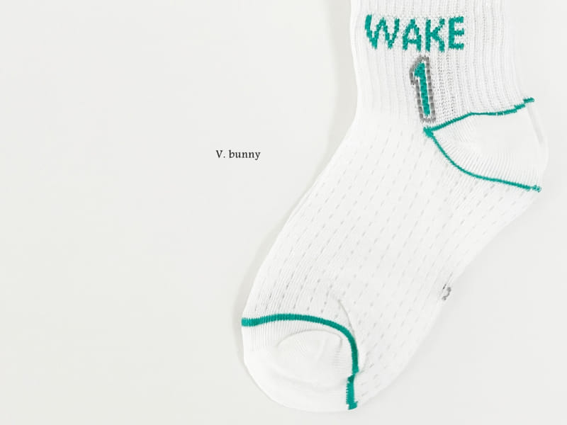 V Bunny - Korean Children Fashion - #childrensboutique - Wake Socks Set - 3