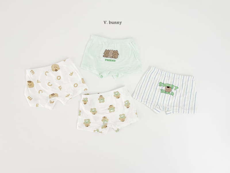 V Bunny - Korean Children Fashion - #childrensboutique - Daldal Bear Underwear Boy - 11