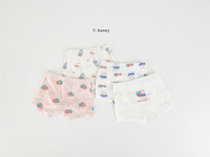 V Bunny - Korean Children Fashion - #discoveringself - Hi Bae Underwear Set Girl - 2