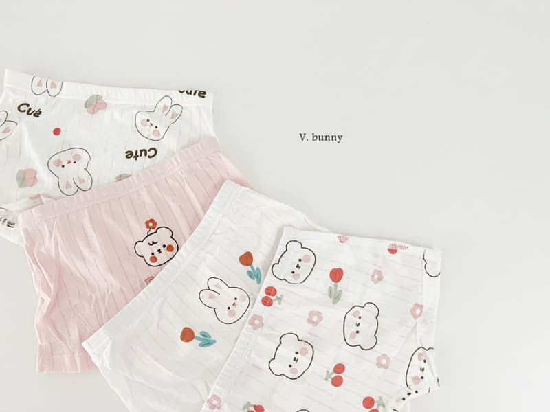 V Bunny - Korean Children Fashion - #discoveringself - Push Underwear Set Girl