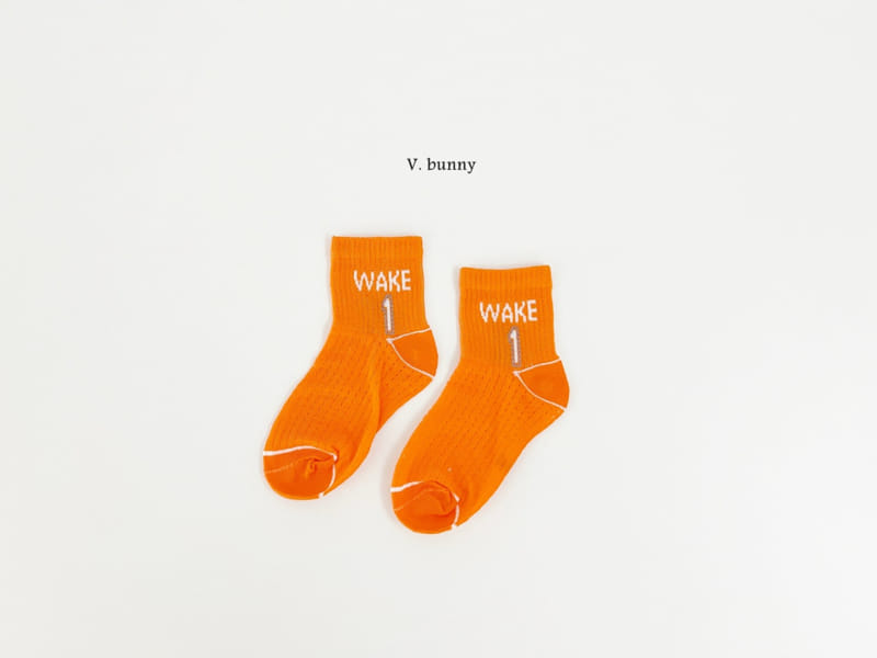 V Bunny - Korean Children Fashion - #fashionkids - Wake Socks Set - 6