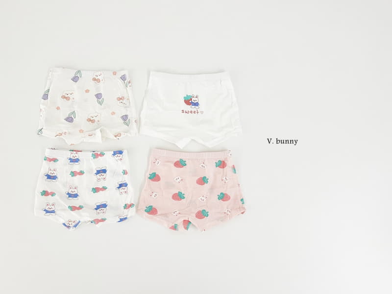 V Bunny - Korean Children Fashion - #fashionkids - Hi Bae Underwear Set Girl - 3