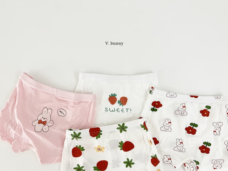 V Bunny - Korean Children Fashion - #kidzfashiontrend - Lapang Underwear Set Girl - 2