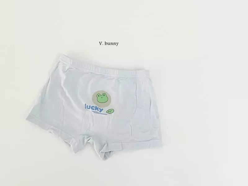 V Bunny - Korean Children Fashion - #littlefashionista - Frog Underwear Set Boy - 2